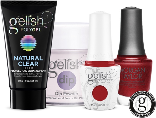 Gelis, Gelish MINI, Morgan Taylor bottles