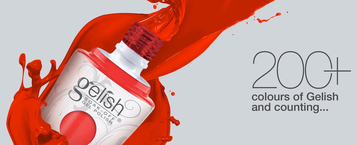 200+ colours of Gelish and counting...